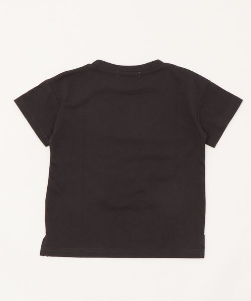 GLOBAL WORK（グローバルワーク）の「【キッズ】ロゴプリントチュニック半袖/830175（Tシャツ/カットソー・キッズ・ホワイト/ブラウン/グレー/ダークグレー/その他1・SMALL/MEDIUM/LARGE/X-LARGE/XX-LARGE）」の6枚目の写真