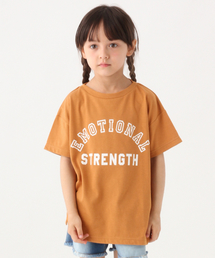 GLOBAL WORK | 【キッズ】ロゴプリントチュニック半袖/830175(Tシャツ/カットソー)
