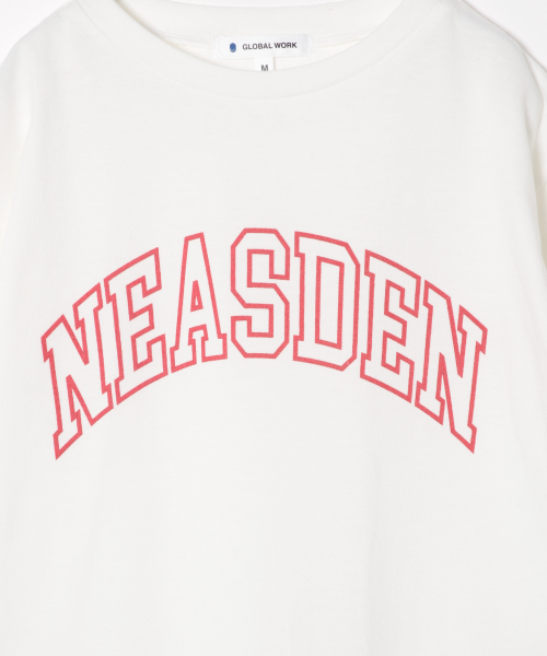 GLOBAL WORK（グローバルワーク）の「【キッズ】ロゴプリントチュニック半袖/830175（Tシャツ/カットソー・キッズ・ホワイト/ブラウン/グレー/ダークグレー/その他1・SMALL/MEDIUM/LARGE/X-LARGE/XX-LARGE）」の11枚目の写真