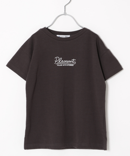 GLOBAL WORK（グローバルワーク）の「【キッズ】ロゴプリントチュニック半袖/830175（Tシャツ/カットソー・キッズ・ホワイト/ブラウン/グレー/ダークグレー/その他1・SMALL/MEDIUM/LARGE/X-LARGE/XX-LARGE）」の21枚目の写真