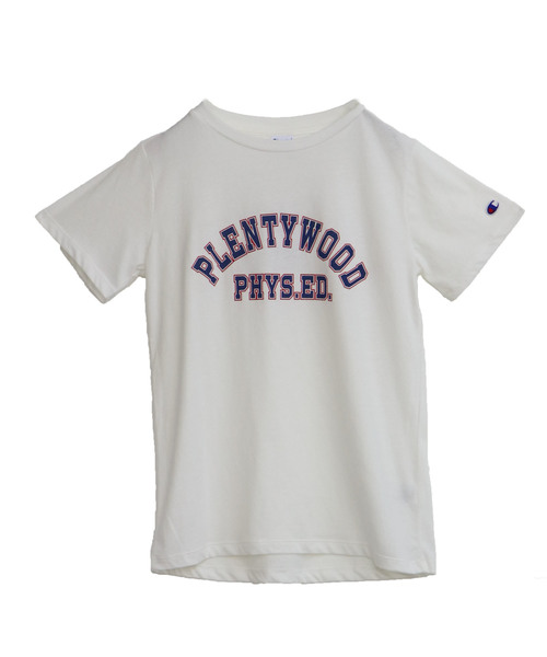 Champion(チャンピオン)の「【Champion】プリントロゴTシャツ(Tシャツ/カットソー・レディース・ホワイト/イエロー/ライトグリーン/ネイビー/ダークグレー/スモークピンク・M)」の18枚目の写真