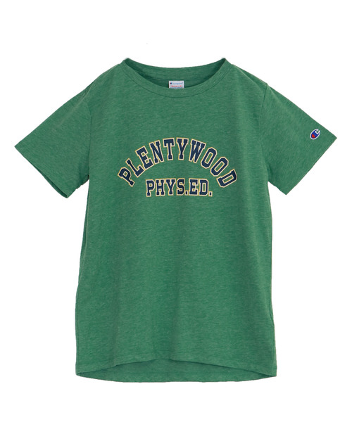 Champion(チャンピオン)の「【Champion】プリントロゴTシャツ(Tシャツ/カットソー・レディース・ホワイト/イエロー/ライトグリーン/ネイビー/ダークグレー/スモークピンク・M)」の22枚目の写真