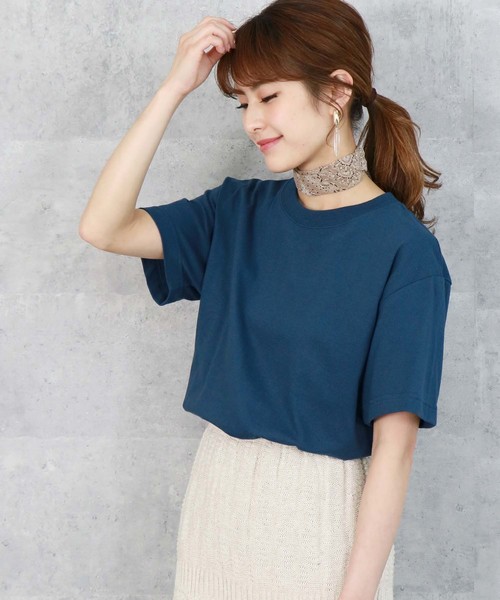 United Athle(ユナイテッドアスレ)の「【United Athle】綿100%ハイクオリティーTシャツ(Tシャツ/カットソー・レディース・ホワイト/チャコールグレー/ブラック/ダークブラウン/ネイビー/カーキ/ミント/ラベンダー/ナチュラル/バイオレット/ライトイエロー/ライトピンク・S/M/L/XL)」の9枚目の写真