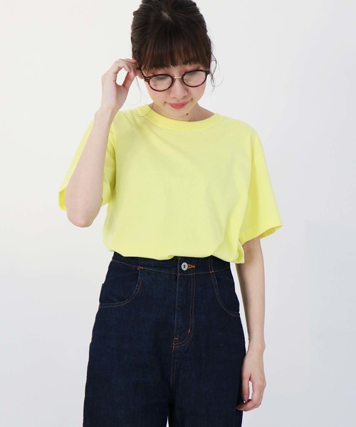 United Athle(ユナイテッドアスレ)の「【United Athle】綿100%ハイクオリティーTシャツ(Tシャツ/カットソー・レディース・ホワイト/チャコールグレー/ブラック/ダークブラウン/ネイビー/カーキ/ミント/ラベンダー/ナチュラル/バイオレット/ライトイエロー/ライトピンク・S/M/L/XL)」の12枚目の写真