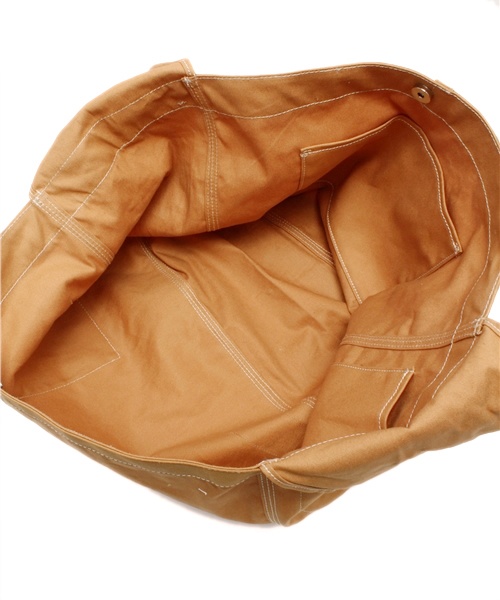 coen（コーエン）の「SUN DUCK（サンダック）NEWS PAPERバッグ（ショルダーバッグ・メンズ・ブラウン/オフホワイト・フリー）」の12枚目の写真