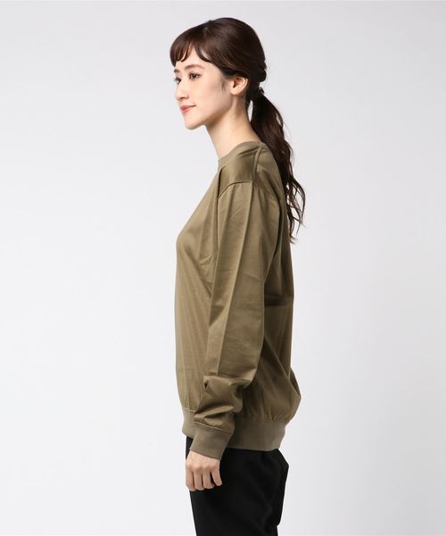 House_Commune（ハウスコミューン）の「【House_Commune】Standard LS Tee（Tシャツ/カットソー・レディース・カーキ・FREE）」の2枚目の写真