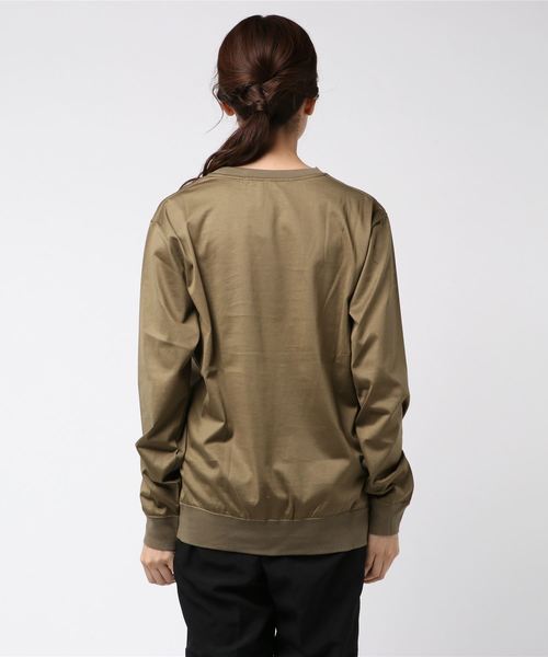 House_Commune（ハウスコミューン）の「【House_Commune】Standard LS Tee（Tシャツ/カットソー・レディース・カーキ・FREE）」の3枚目の写真