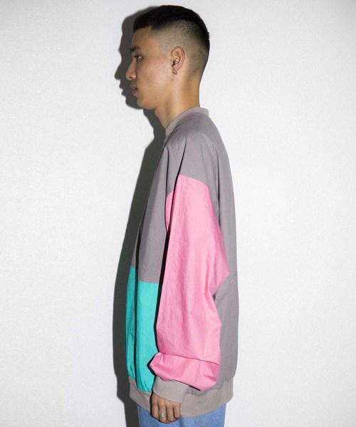 XLARGE（エクストララージ）の「PANELED PULLOVER SHIRT（シャツ/ブラウス・メンズ・グレー/ブルー・SMALL/MEDIUM/LARGE/X-LARGE）」の3枚目の写真