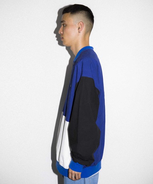 XLARGE（エクストララージ）の「PANELED PULLOVER SHIRT（シャツ/ブラウス・メンズ・グレー/ブルー・SMALL/MEDIUM/LARGE/X-LARGE）」の4枚目の写真