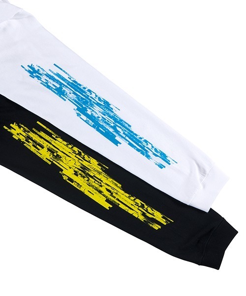 Sync.(スィンク)の「Sync.【KOSUKE KAWAMURA】LONG SLEEVE TEE "HALF"(Tシャツ/カットソー・メンズ・ホワイト/ブラック・MEDIUM/LARGE/X-LARGE/SMALL)」の3枚目の写真