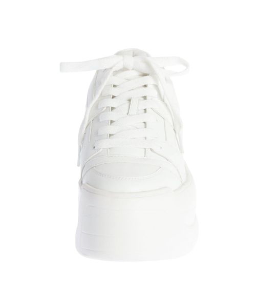 EMODA(エモダ)の「ハイカットバルキーウエッジスニーカー(スニーカー・レディース・ホワイト/ブラック・SMALL/MEDIUM/LARGE)」の6枚目の写真