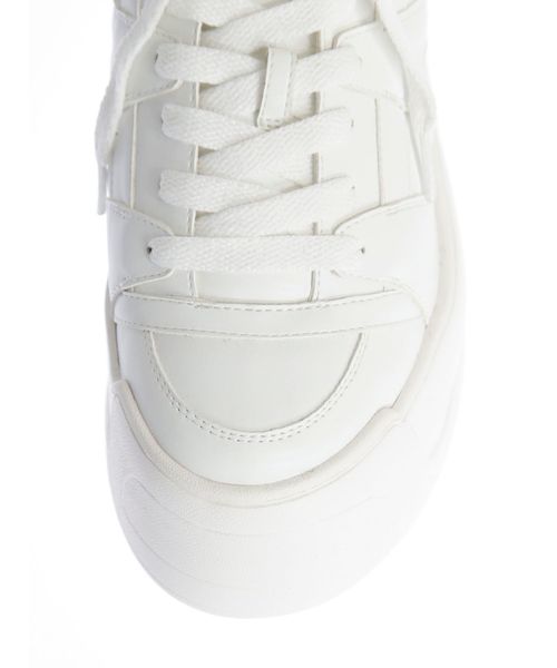 EMODA(エモダ)の「ハイカットバルキーウエッジスニーカー(スニーカー・レディース・ホワイト/ブラック・SMALL/MEDIUM/LARGE)」の7枚目の写真