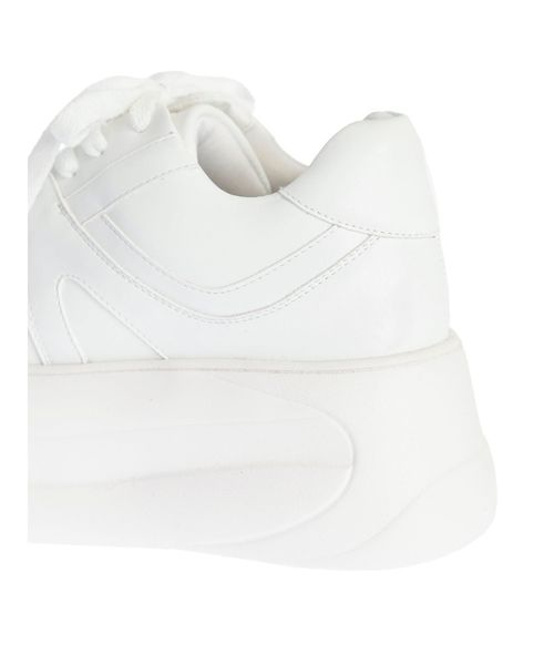 EMODA(エモダ)の「ハイカットバルキーウエッジスニーカー(スニーカー・レディース・ホワイト/ブラック・SMALL/MEDIUM/LARGE)」の8枚目の写真