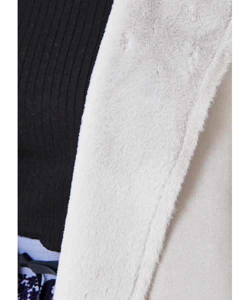 パターンフィオナ のファッション ムートンコート セール Pattern Fiona フェイクムートンロングコート ムートンコート Pattern Fiona