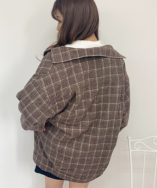 apres jour(アプレジュール)の「CPOメルトンジャケット【ZOZOTOWN限定アイテム】(ブルゾン・レディース・ライトベージュ/モカ/ベージュ/その他/ピンクベージュ・フリー)」の13枚目の写真