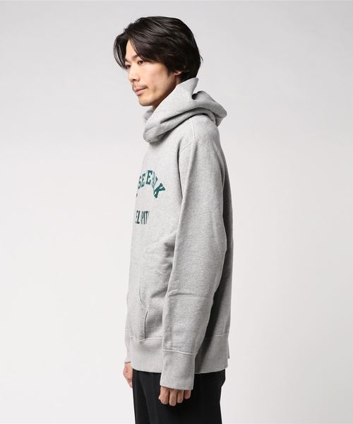 Denime(ドゥニーム)の「HOODIE YOSEMITE PARK プリントスウェットプルオーバーパーカー(パーカー・メンズ・杢グレー・SMALL/MEDIUM/LARGE/X-LARGE/XX-LARGE)」の2枚目の写真
