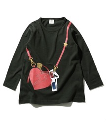 devirock | デビラボ プリント長袖チュニック(チュニック)