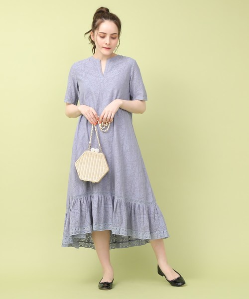 セール Moi Non Plus レースペプラムワンピース ワンピース Anatelier アナトリエ のファッション通販 Zozotown