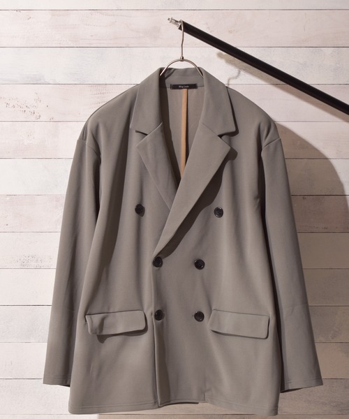 【セール】【Bl】梨地ダブルテーラードジャケット（テーラードジャケット）｜Bling Leads（ブリングリーズ）