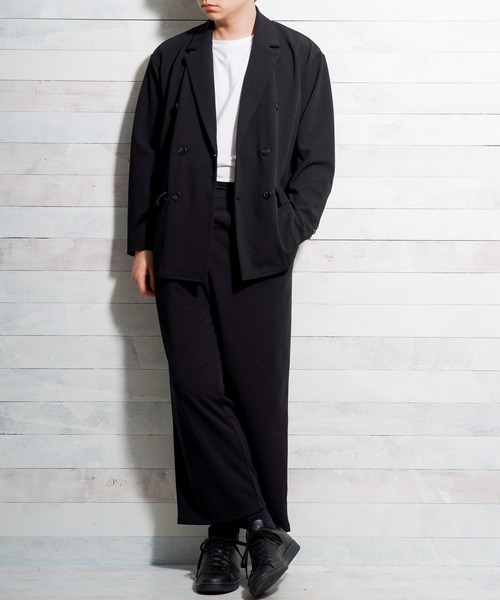 【セール】【Bl】梨地ダブルテーラードジャケット（テーラードジャケット）｜Bling Leads（ブリングリーズ）