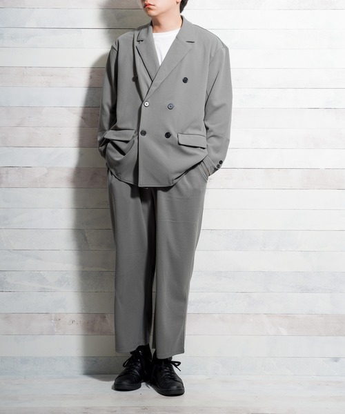 【セール】【Bl】梨地ダブルテーラードジャケット（テーラードジャケット）｜Bling Leads（ブリングリーズ）