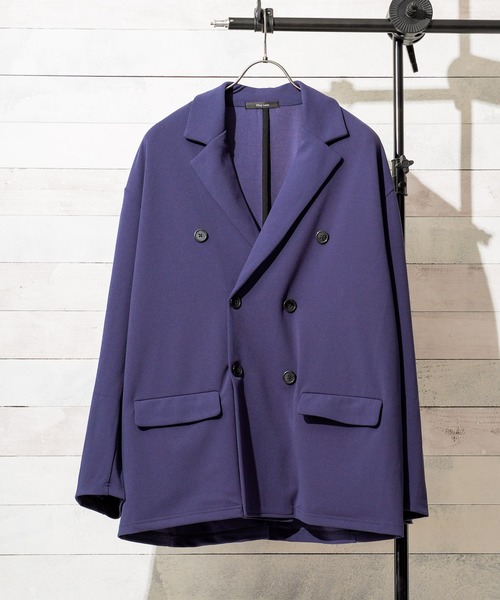 【セール】【Bl】梨地ダブルテーラードジャケット（テーラードジャケット）｜Bling Leads（ブリングリーズ）