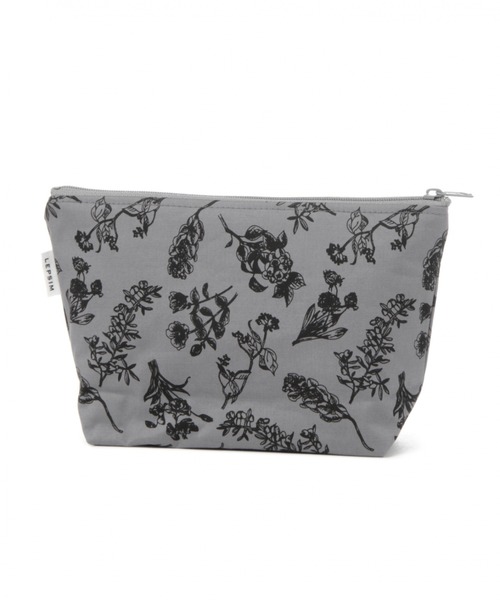 LEPSIM(レプシィム)の「★店舗限定★LPハナガラフナガタポーチ 879605(ポーチ・レディース・ベージュ/グレー/オフホワイト・ONE SIZE)」の5枚目の写真