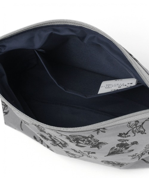 LEPSIM(レプシィム)の「★店舗限定★LPハナガラフナガタポーチ 879605(ポーチ・レディース・ベージュ/グレー/オフホワイト・ONE SIZE)」の11枚目の写真