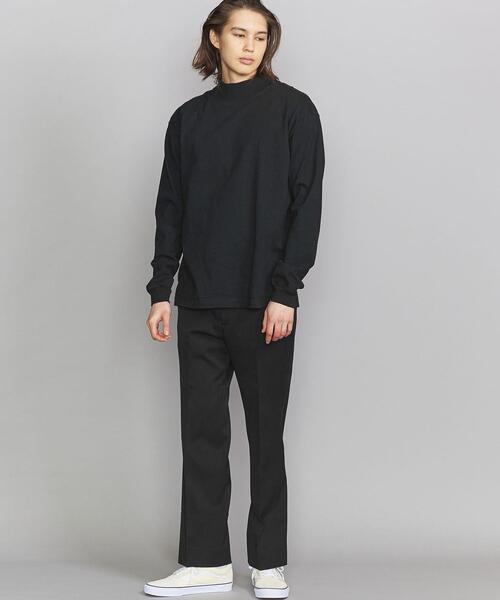 PANNILL（パニール）の「【別注】＜Pannill＞ MOCK L/TEE/カットソー（Tシャツ/カットソー・メンズ・ホワイト/ブラック・MEDIUM/LARGE/SMALL）」の4枚目の写真
