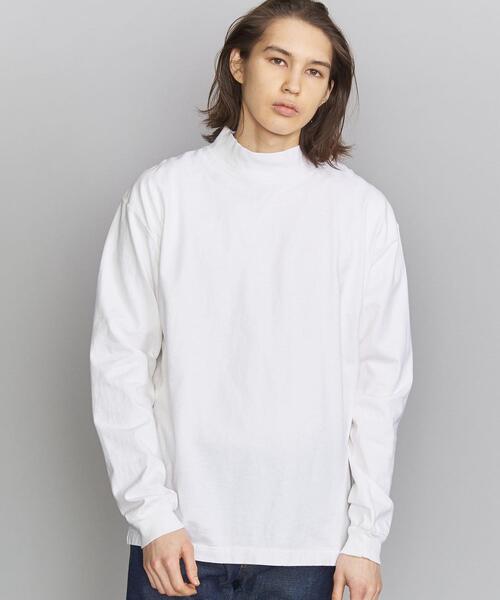 PANNILL（パニール）の「【別注】＜Pannill＞ MOCK L/TEE/カットソー（Tシャツ/カットソー・メンズ・ホワイト/ブラック・MEDIUM/LARGE/SMALL）」の5枚目の写真
