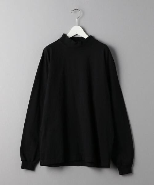 PANNILL（パニール）の「【別注】＜Pannill＞ MOCK L/TEE/カットソー（Tシャツ/カットソー・メンズ・ホワイト/ブラック・MEDIUM/LARGE/SMALL）」の6枚目の写真