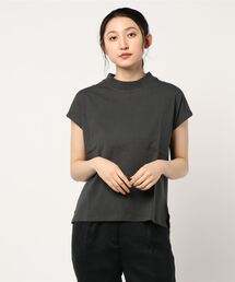 GeeRA | 【20夏新着】綿100％プチハイネックＴシャツ(Tシャツ/カットソー)
