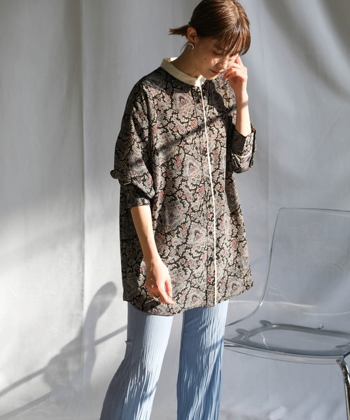 select MOCA（セレクトモカ）の「プリーツレギンスパンツ（その他パンツ・レディース・ブラック/サックスブルー/アイボリー/アッシュ/ライトグレー・FREE）」の10枚目の写真