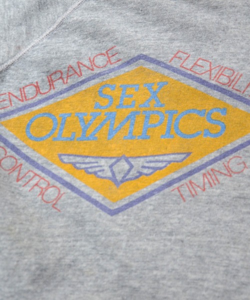 VINTAGE（ヴィンテージ）の「【ヴィンテージ古着】80's "Sex Olympics" アドベンチャーゲーム スウェット（スウェット・メンズ・グレー・SMALL）」の3枚目の写真