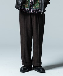 glamb | Herringbone wide slacks / ヘリンボーンワイドスラックス(スラックス)