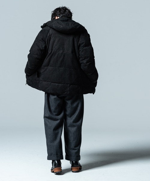 glamb(グラム)の「Herringbone wide slacks / ヘリンボーンワイドスラックス(スラックス・メンズ・ブラウン/ブラック・M/L)」の17枚目の写真