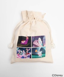 Disney | ∴WEGO/Disney 別注シーンプリント巾着(ポーチ)