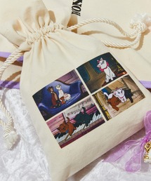 Disney | ∴WEGO/Disney 別注シーンプリント巾着(ポーチ)