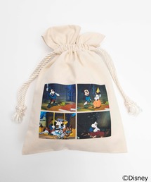 Disney | ∴WEGO/Disney 別注シーンプリント巾着(ポーチ)