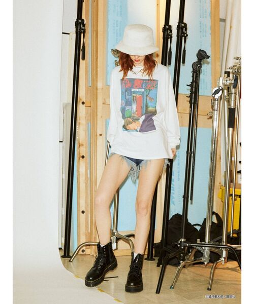 jouetie（ジュエティ）の「座敷女コラボロンT（Tシャツ/カットソー