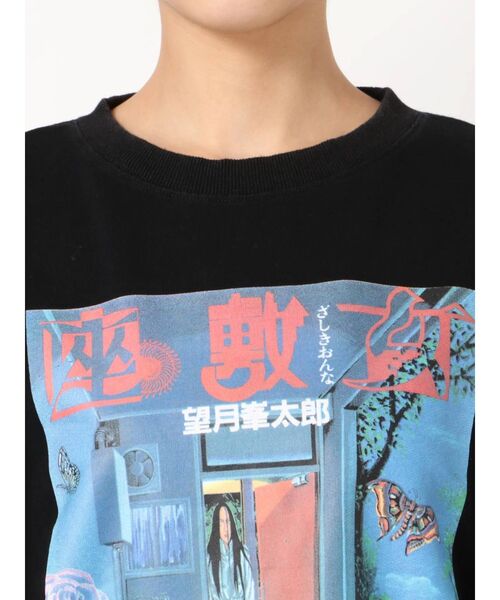 【極希少】jouetie×座敷女 望月峯太郎 コラボロンT 黒 完売品 ホラーM jouetie（ジュエティ）の「座敷女コラボロンT（Tシャツ/カットソー