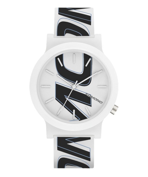 KOMONO.(コモノ)の「「KOMONO / コモノ」腕時計 モノ タグ MONO TAG(アナログ腕時計・レディース・ホワイト×ブルー/ブラック×パープル・FREE)」の2枚目の写真