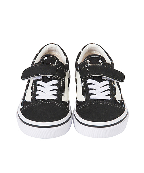 VANS（バンズ）の「【VERY(ベリー)5月号掲載商品】XGS★×VANS OLD SKOOL "STAR & CHECKER"（スニーカー・キッズ・ブラック・18cm/19cm/17cm/14cm/16cm/20cm/15cm/21cm）」の4枚目の写真
