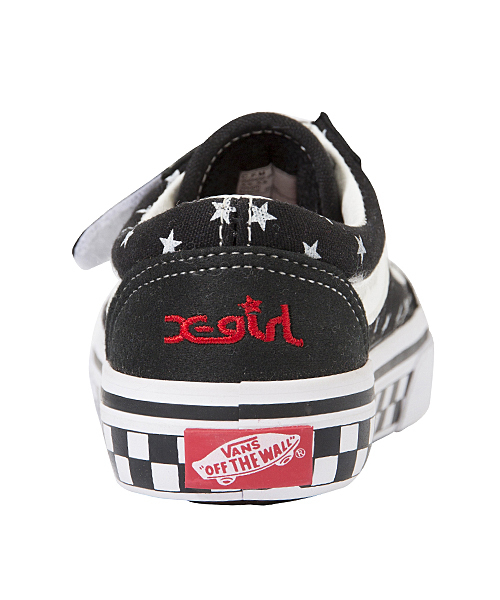 VANS（バンズ）の「【VERY(ベリー)5月号掲載商品】XGS★×VANS OLD SKOOL "STAR & CHECKER"（スニーカー・キッズ・ブラック・18cm/19cm/17cm/14cm/16cm/20cm/15cm/21cm）」の6枚目の写真