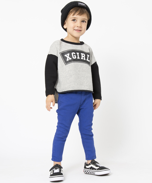 VANS（バンズ）の「【VERY(ベリー)5月号掲載商品】XGS★×VANS OLD SKOOL "STAR & CHECKER"（スニーカー・キッズ・ブラック・18cm/19cm/17cm/14cm/16cm/20cm/15cm/21cm）」の2枚目の写真