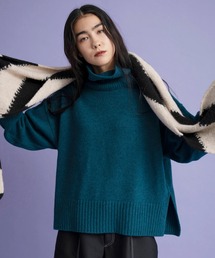 MAISON SPECIAL | エクストラファインメリノウールタートルネックニット【MAISON SPECIAL/メゾンスペシャル】(ニット/セーター)