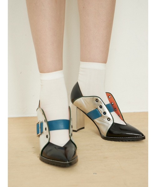 Silver パンプス Shoes Tacos パンプス Pameo Shoes Pose パメオポーズ のファッション