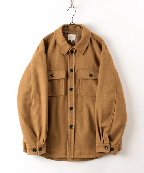 セール】ウールブレンドCPOジャケット（ブルゾン）｜make a ray