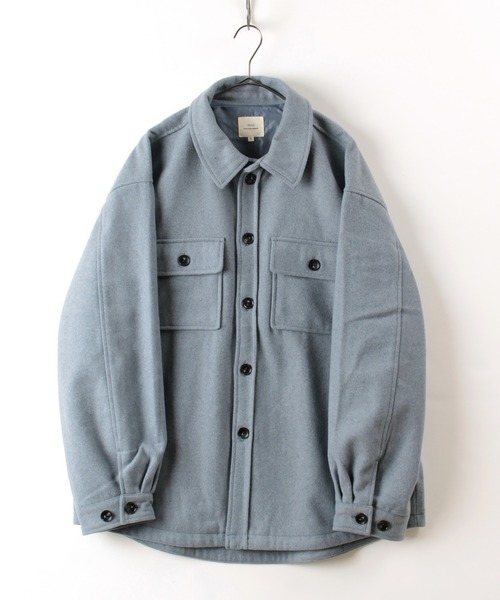 make a ray!（メイク ア レイ！）の「ウールブレンドCPOジャケット（ブルゾン・メンズ・ネイビー/ライトブルー/キャメル/チャコールグレー・XL/L/M）」の3枚目の写真