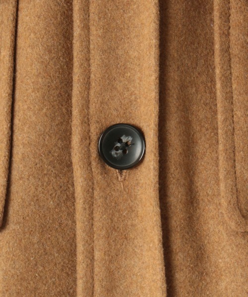 make a ray!（メイク ア レイ！）の「ウールブレンドCPOジャケット（ブルゾン・メンズ・ネイビー/ライトブルー/キャメル/チャコールグレー・XL/L/M）」の14枚目の写真